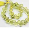 Natural Lemon Quartz Faceted Onion Drops Briolette Strand 9 Inches Size 7mm approx. More quantity are available if you need more please leave us convo and we will provide you a new listing.